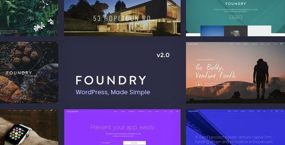 FOUNDRY – MULTIPURPOSE MULTI-CONCEPT WP THEME